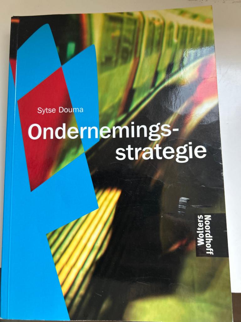 S. Douma - Ondernemingsstrategie, Ophalen of Verzenden, Zo goed als nieuw, S. Douma, Nederlands