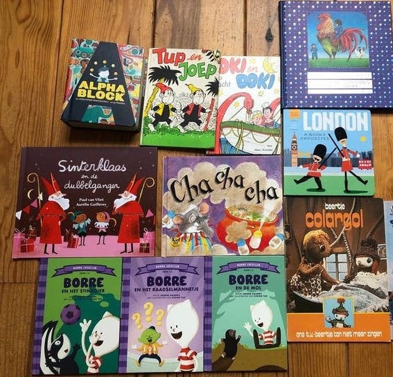 Grote collectie kinderboeken: Borre, Sinterklaas, Boeken, Ophalen of Verzenden, Gelezen, Fictie algemeen