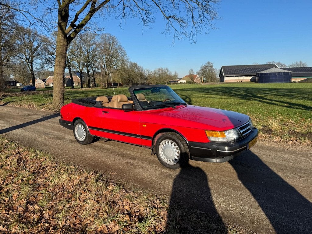 Saab 900 Cabrio Classic 2.0i-16v / 1990, Voorwielaandrijving, Gebruikt, Beige, 4 cilinders