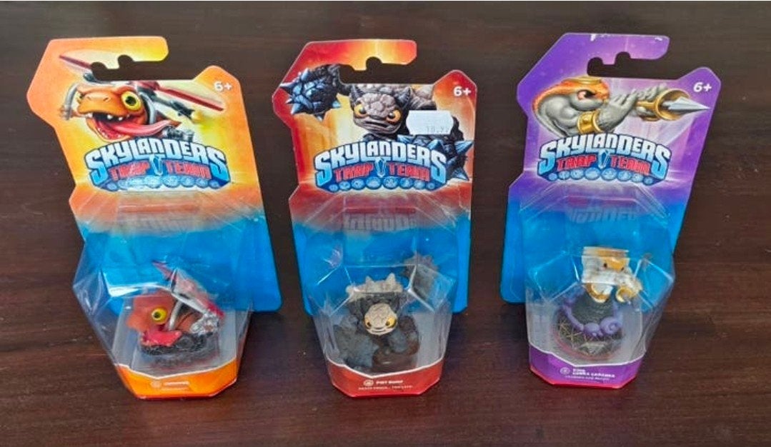 Skylanders trap team king cobra cadabra, fist bum en chopper, Avontuur en Actie, 2 spelers, Ophalen of Verzenden, Zo goed als nieuw