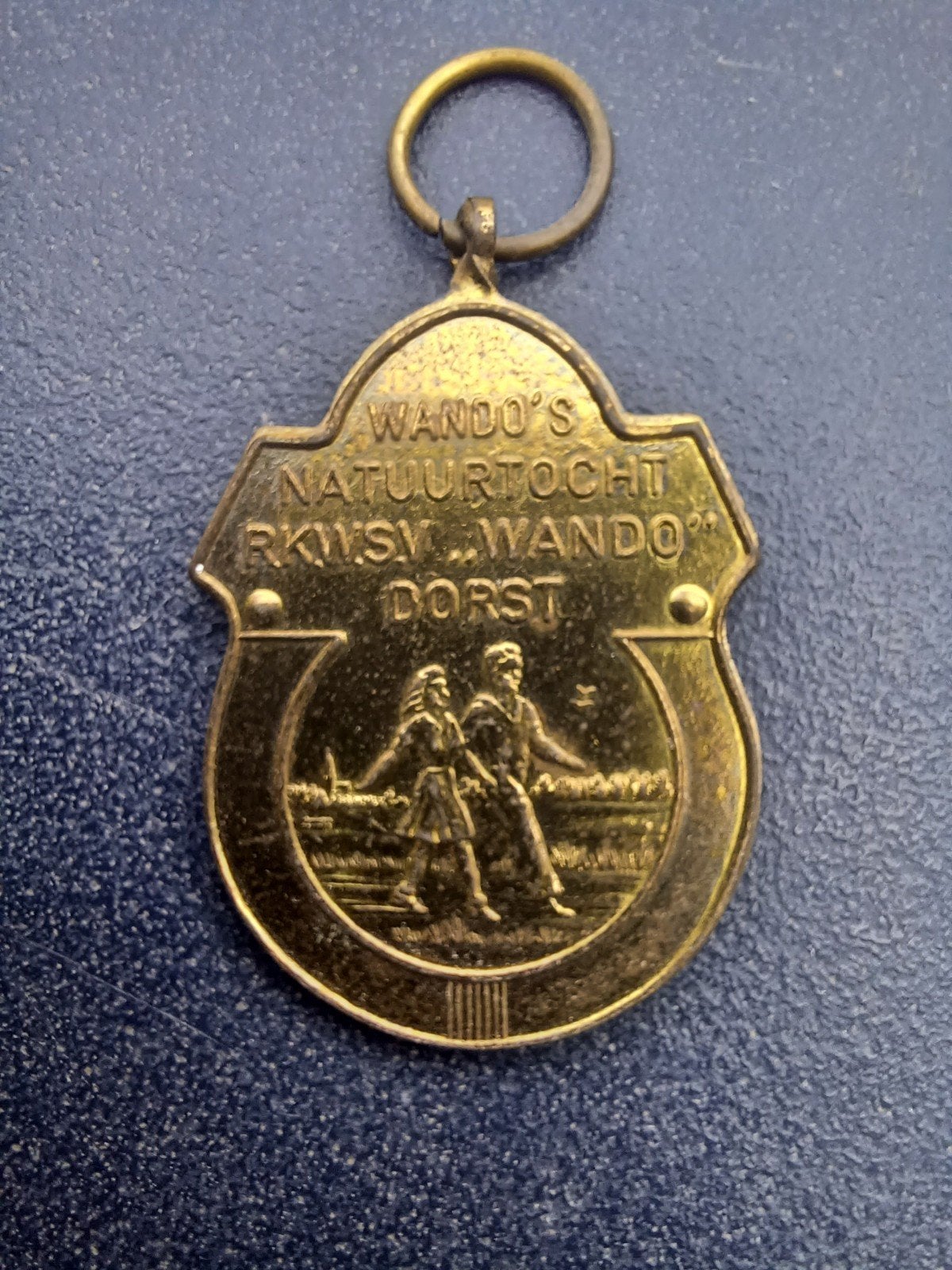 Medaille RKWSV Wando uit Dorst Wando's Natuurtocht, Ophalen of Verzenden, Overige materialen, Nederland