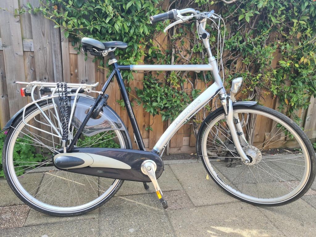 Batavus herensfiets, Ophalen, Gebruikt, Velgrem, Versnellingen
