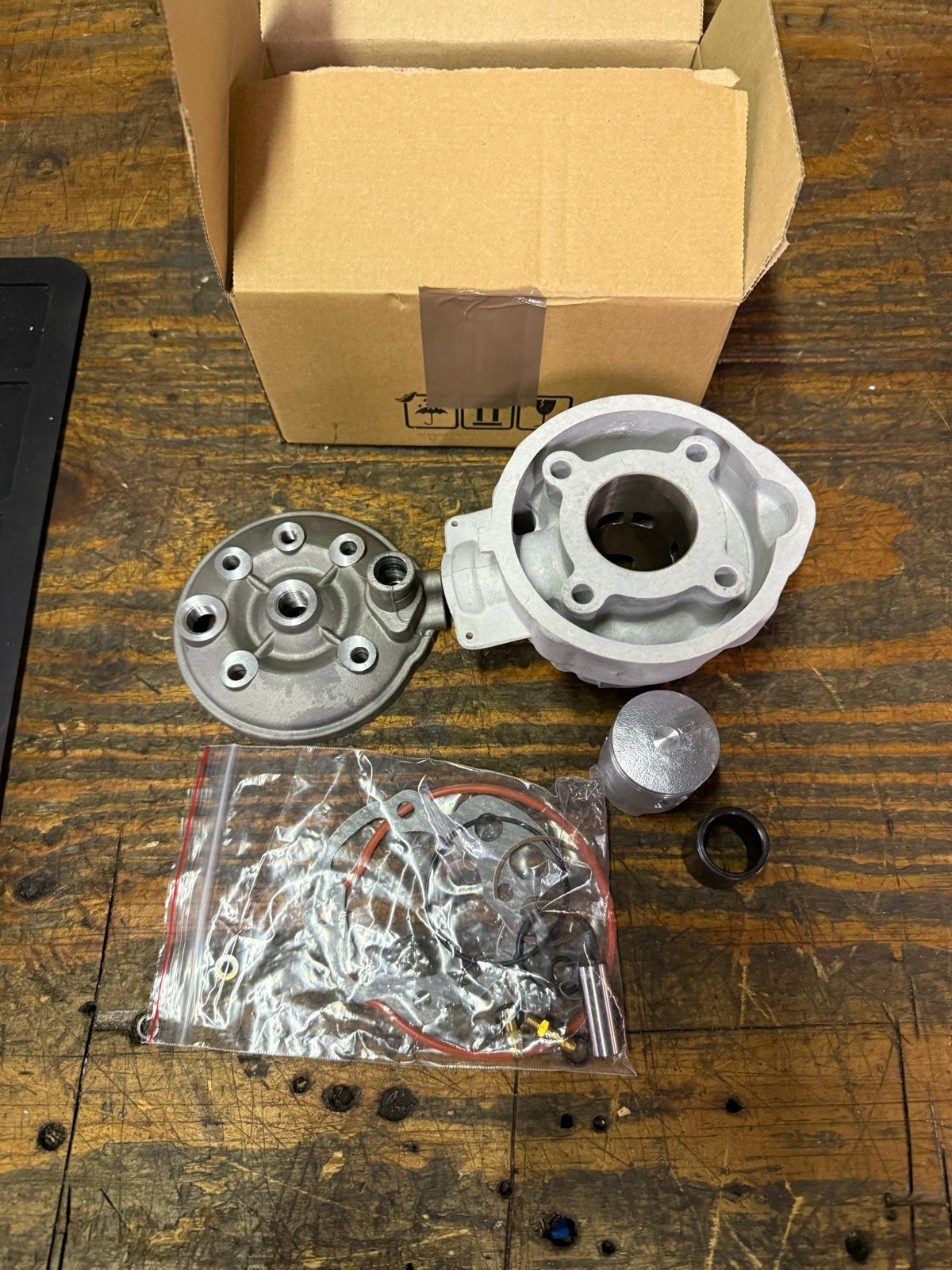 Nieuwe Motoforce 50cc Alu Cilinder voor AM6, Nieuw, Cilinder, Beta, Beta