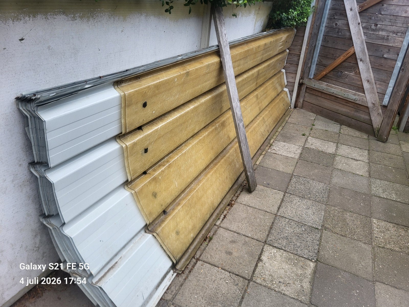 Gebruikte dakplaten, diverse maten, goede staat, Dakplaat of Dakpanplaat, Gebruikt, Ophalen of Verzenden, 15 m² of meer