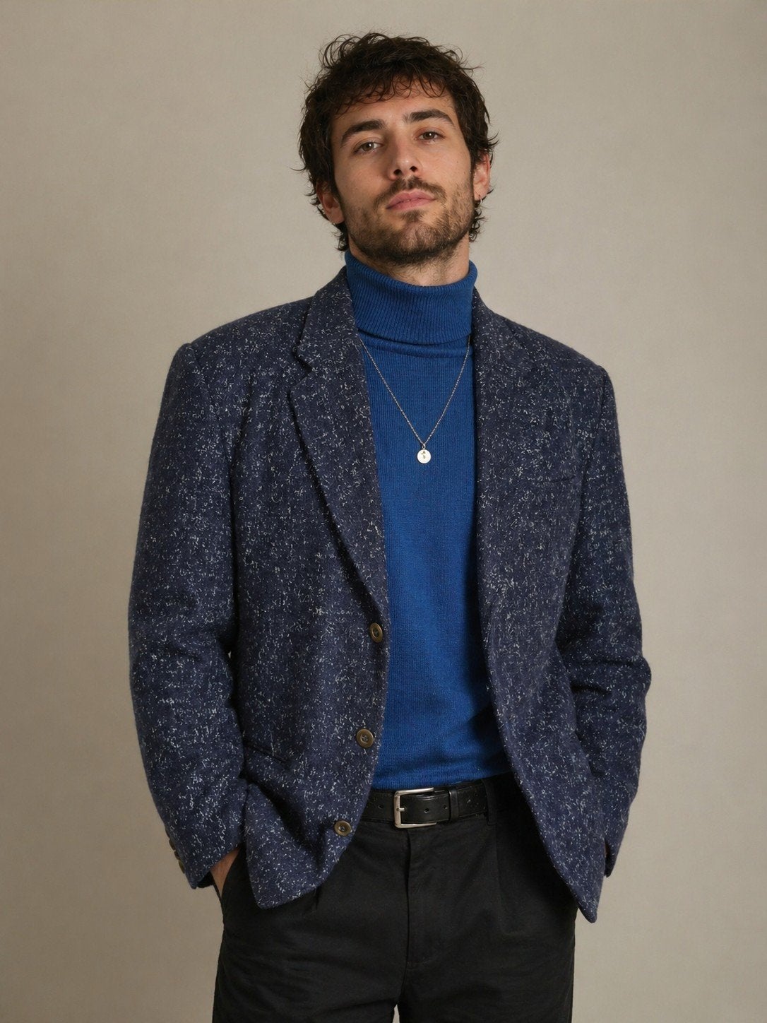 Vintage Tweedmix maat 48 €35, Kleding | Heren, Kostuums en Colberts, Verzenden, Nieuw