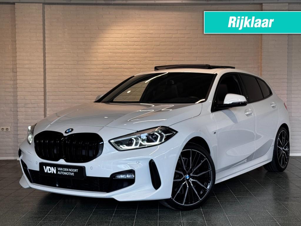 Bmw 1-SERIE 120i High Executive M-Sport Pano Sfeerv HUD Trek, Auto's, BMW, Bedrijf, 1-Serie, ABS, Airbags, Airconditioning, Android Auto