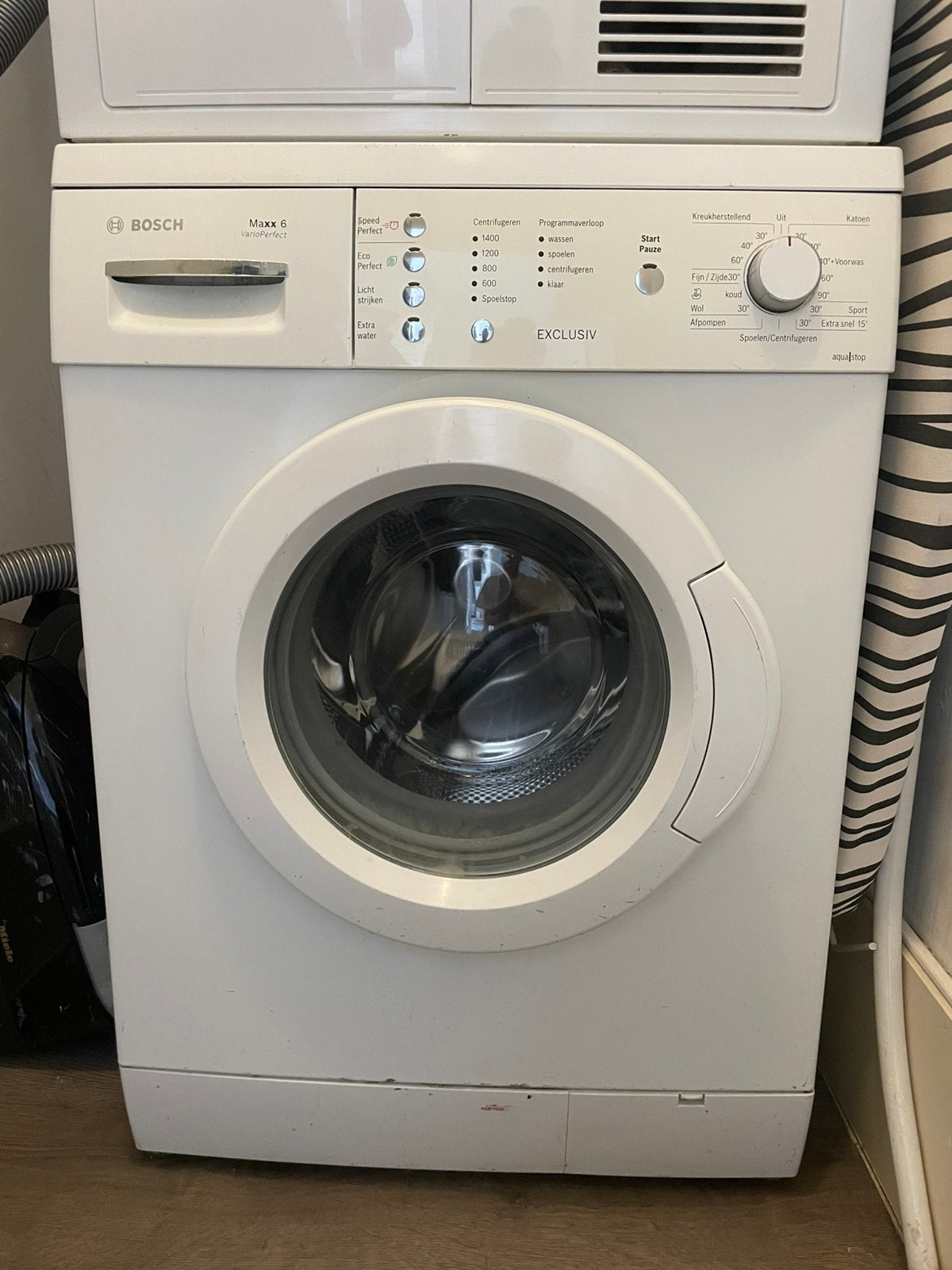 Bosch Maxx 6 wasmachine, Gebruikt, Minder dan 85 cm, Voorlader, 1200 tot 1600 toeren