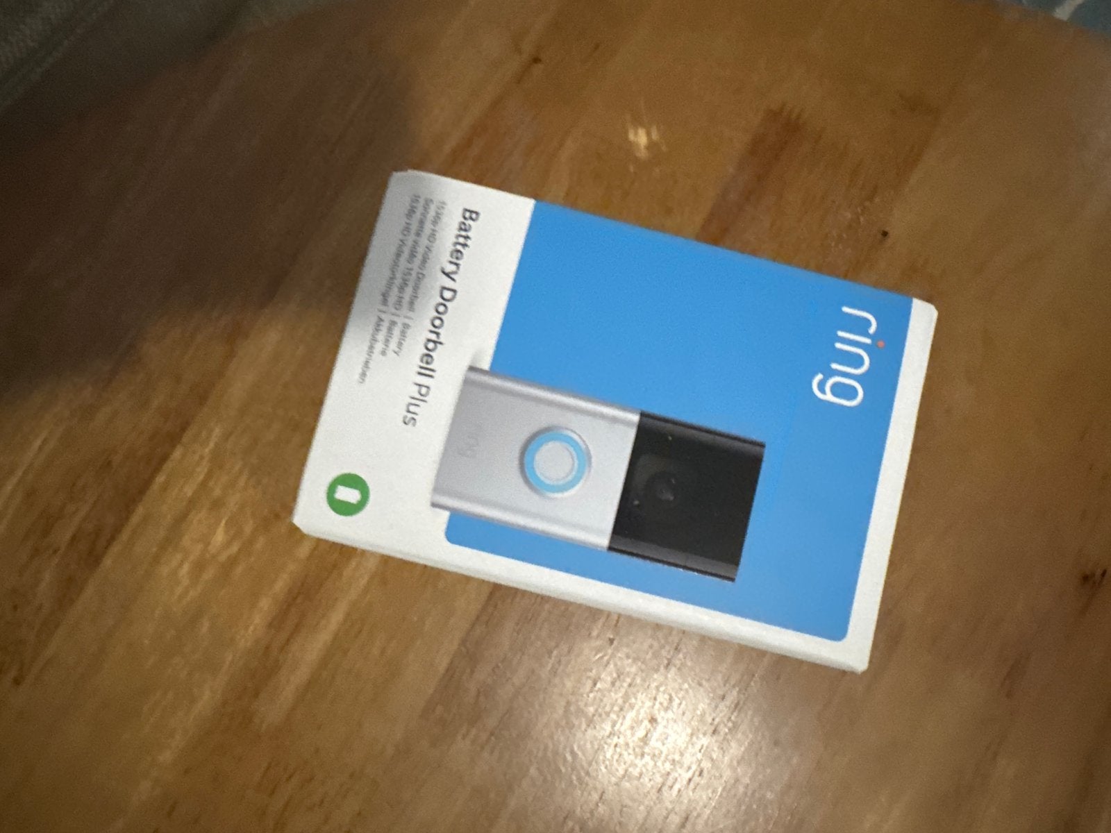Ring Battery Doorbell Plus - Nieuw in doos, Huis en Inrichting, Ophalen of Verzenden, Bewegingsdetectiesensor, Nieuw, Draadloos