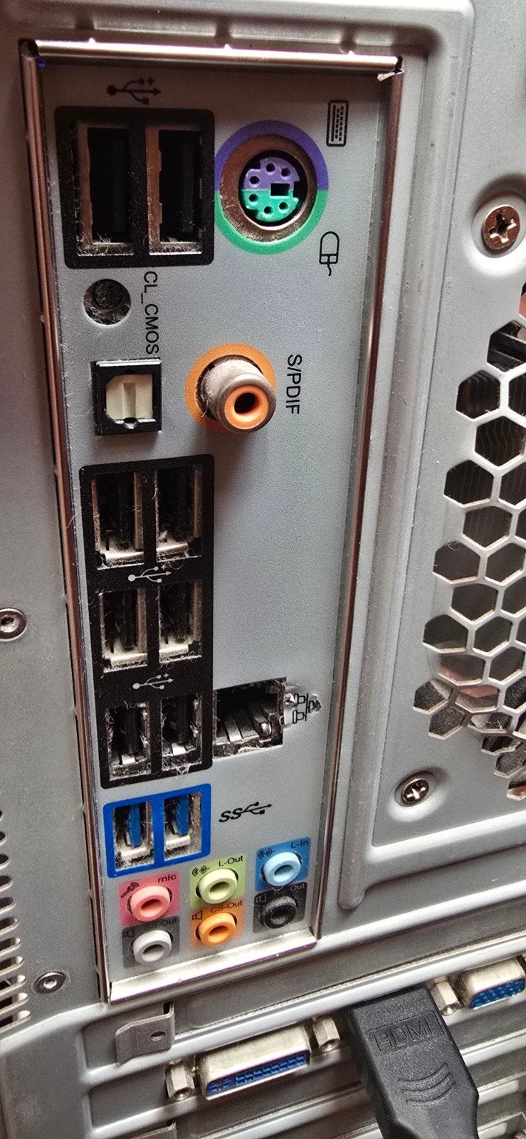 Gaming PC met MSI moederbord en Antec 450W voeding, Onbekend, Gebruikt, Onbekend, Gaming