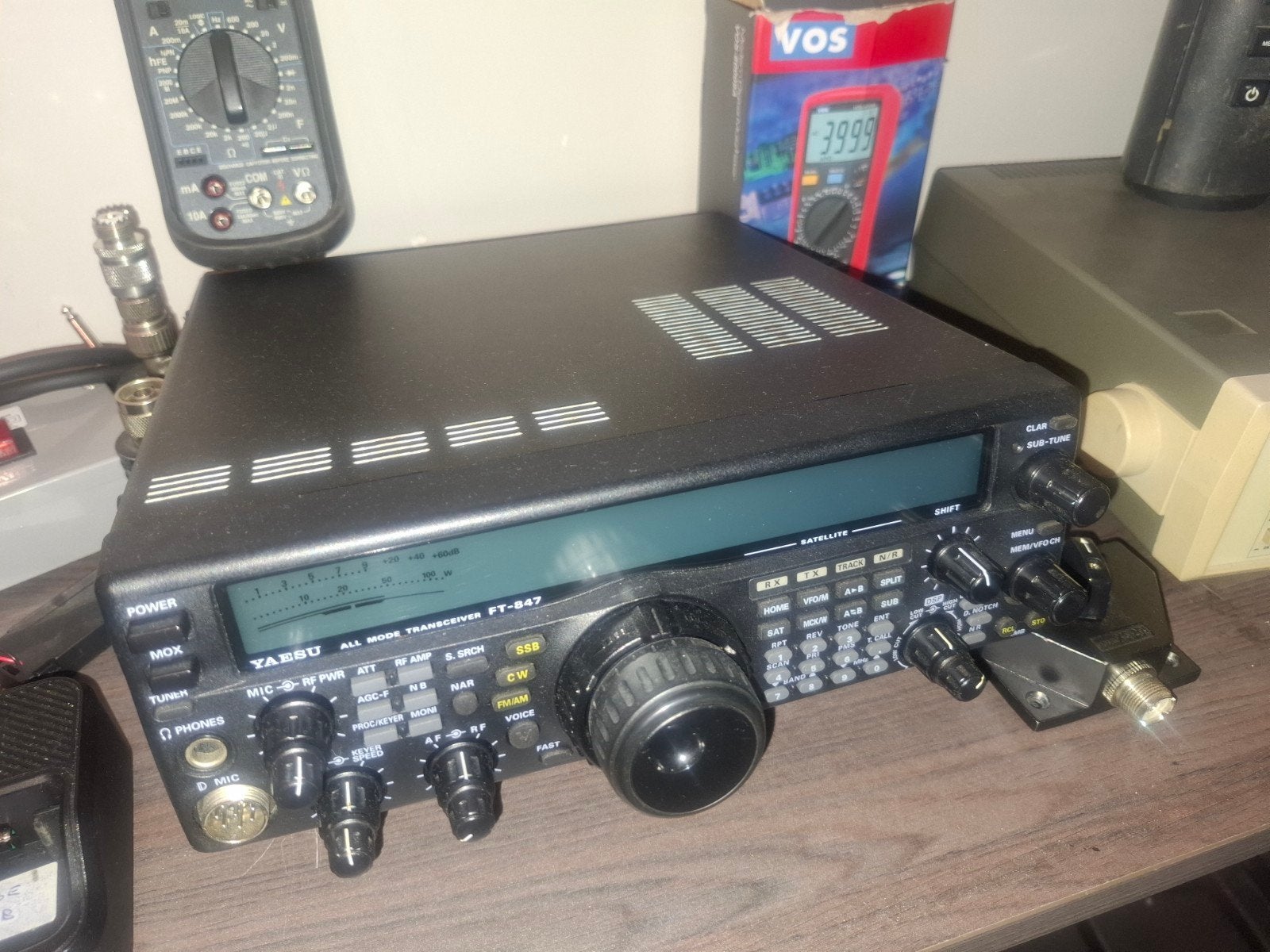 Yaesu ft 847, Ophalen of Verzenden, Zo goed als nieuw, Zender en Ontvanger