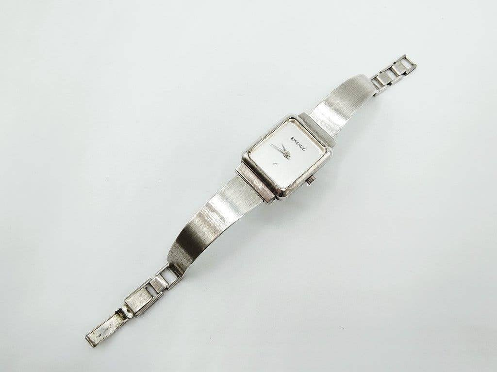 Zilveren horloge, Splendid, 15.5 cm, Sieraden, Tassen en Uiterlijk, Horloges | Dames, Overige merken, Staal, Info@zilverwebsite.nl