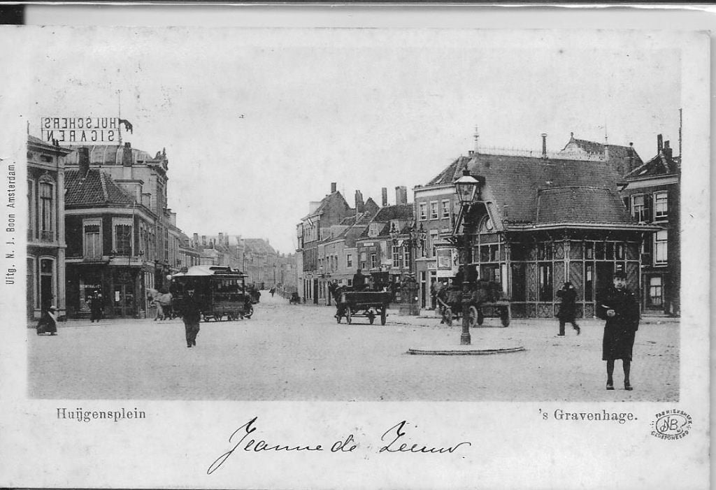 Den Haag, Huijgensplein, Verzenden, Voor 1920, Gelopen, Zuid-Holland