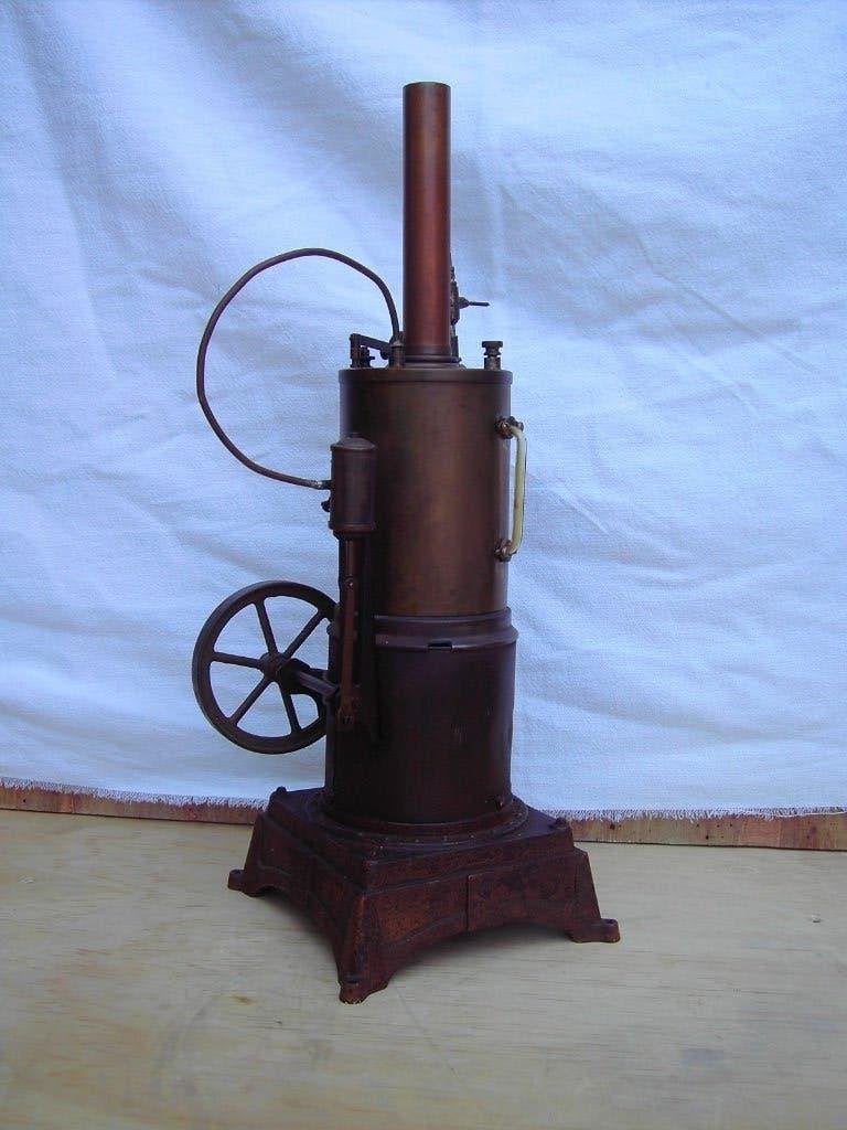 vintage stoom machine hoog 40 cm met draaiende delen, Hobby en Vrije tijd, Gebruikt, Ophalen, Overige merken, Groter dan 1:32