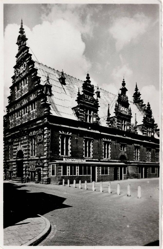 Haarlem – Vleeschhal (Gevaert), Verzamelen, Ophalen of Verzenden, 1940 tot 1960, Ongelopen, Noord-Holland