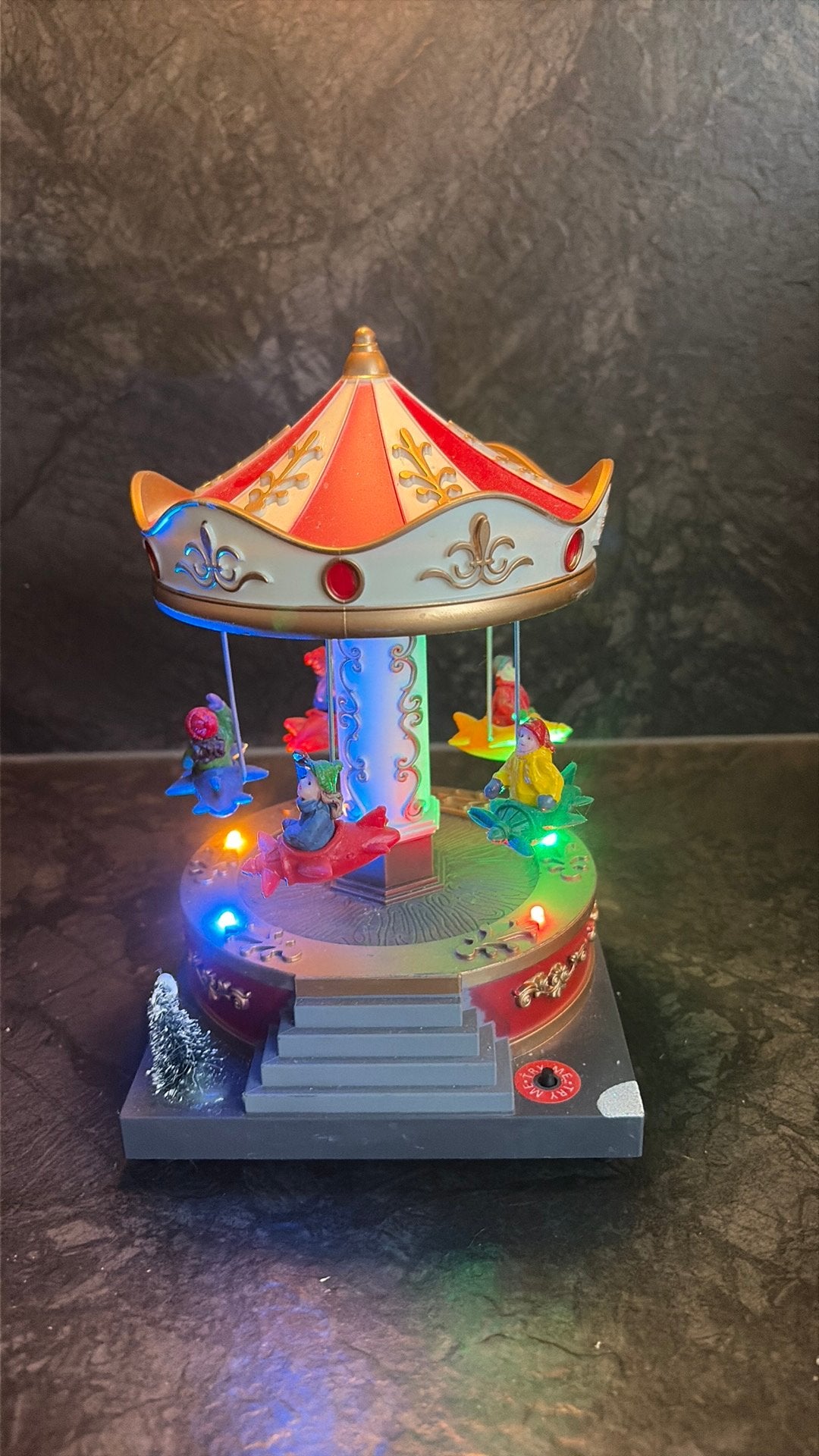 Draaimolen kerstdorp, Diversen, Ophalen of Verzenden, Zo goed als nieuw