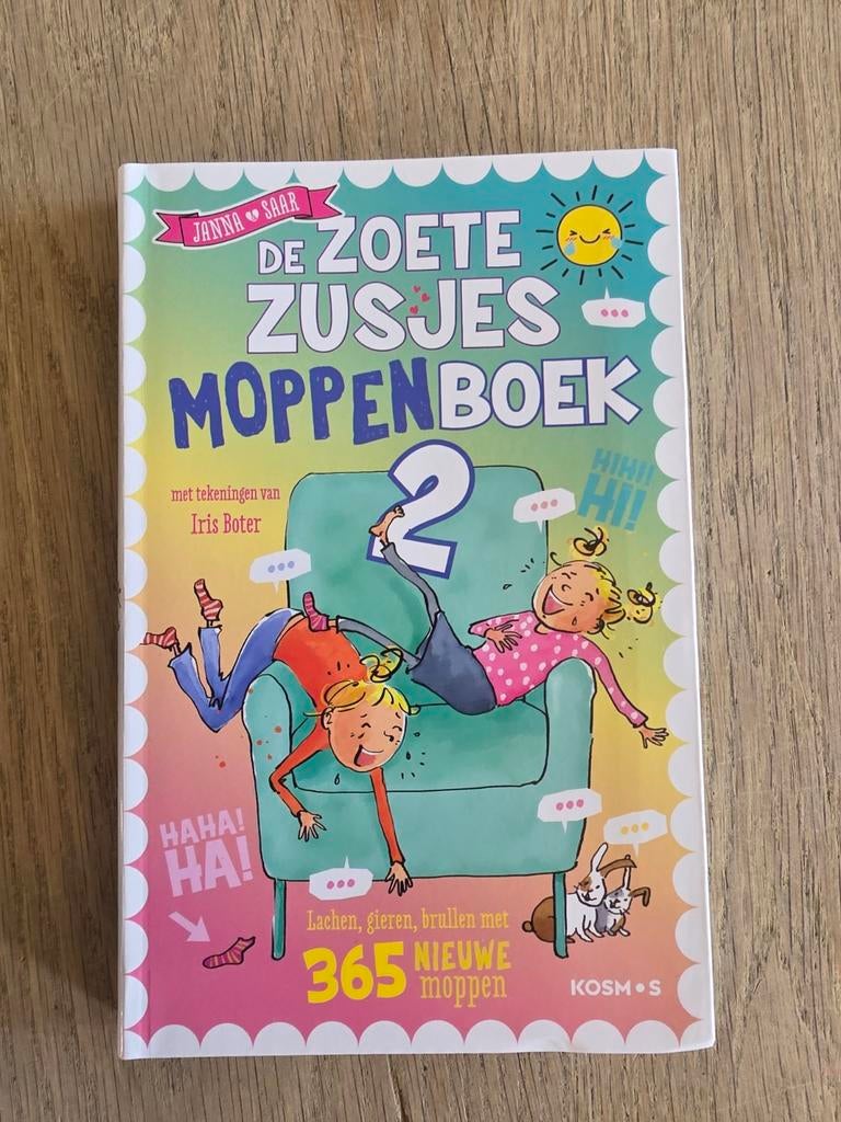 De Zoete Zusjes Moppenboek 2 - Lachen, gieren, brullen, Ophalen, Zo goed als nieuw, Moppen