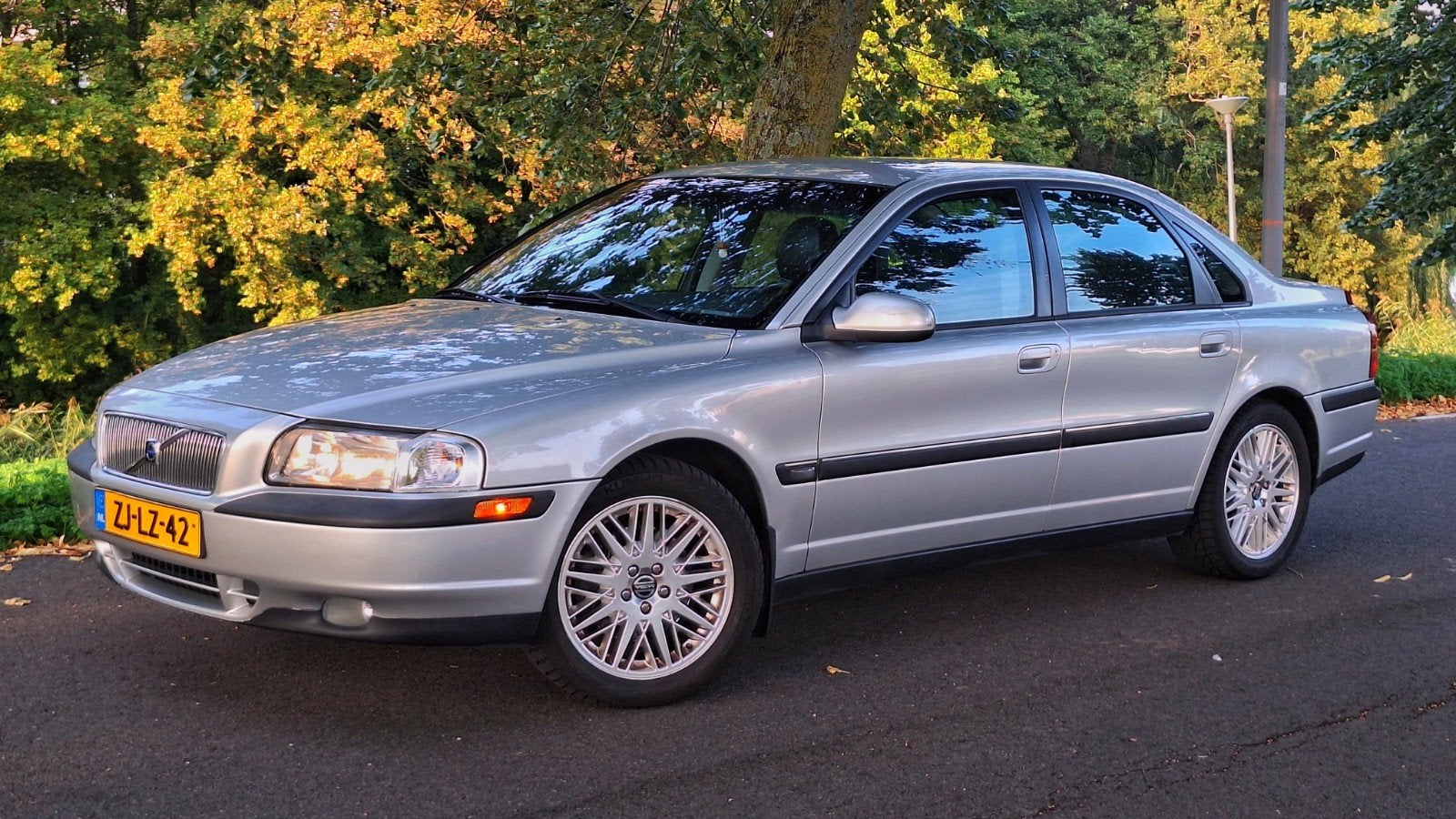 Volvo S80 2.8 T6 Twin Turbo gereviseerde bak, koude airco!, 1800 kg, Zwart, Origineel Nederlands, 272 pk