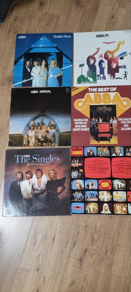 Lp Abba 6 lps, Ophalen of Verzenden, Gebruikt, 12 inch