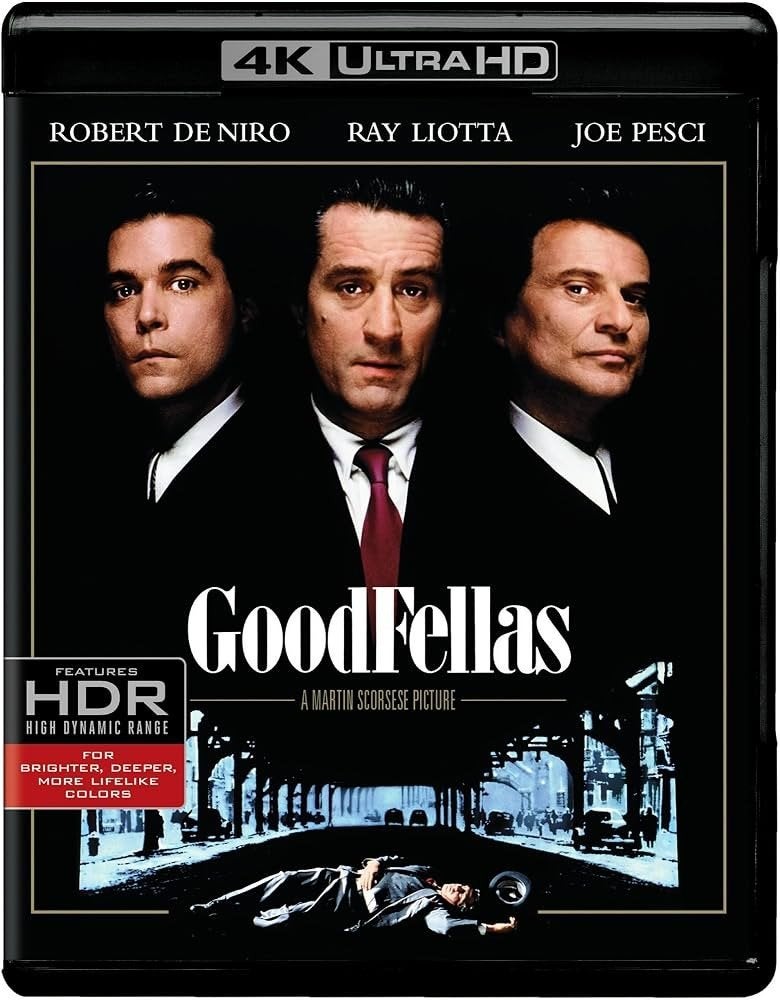 GoodFellas 4K Ultra HD Blu-ray (Martin Scorsese) 3 discs, Cd's en Dvd's, Ophalen of Verzenden, Zo goed als nieuw