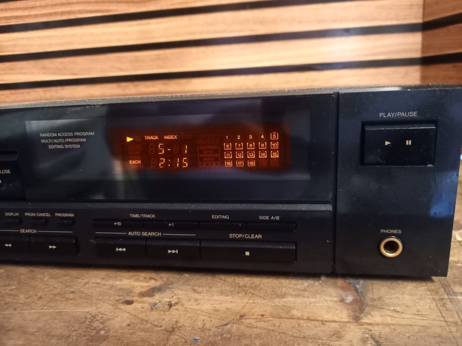 JVC  XL-V211BK, Ophalen, Gebruikt, JVC