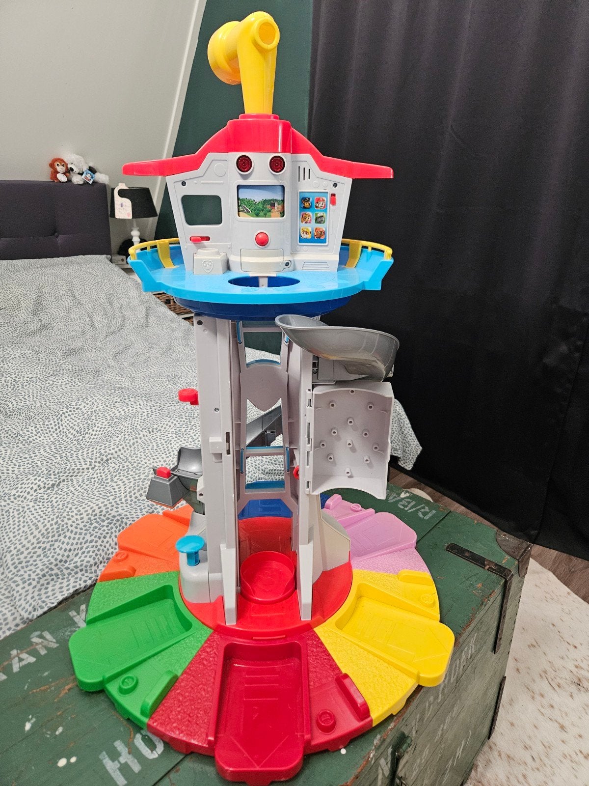 Grote Paw Patrol set: Uitkijktoren, Patroller, Sea Patroller, Ophalen, Gebruikt, Jongen of Meisje