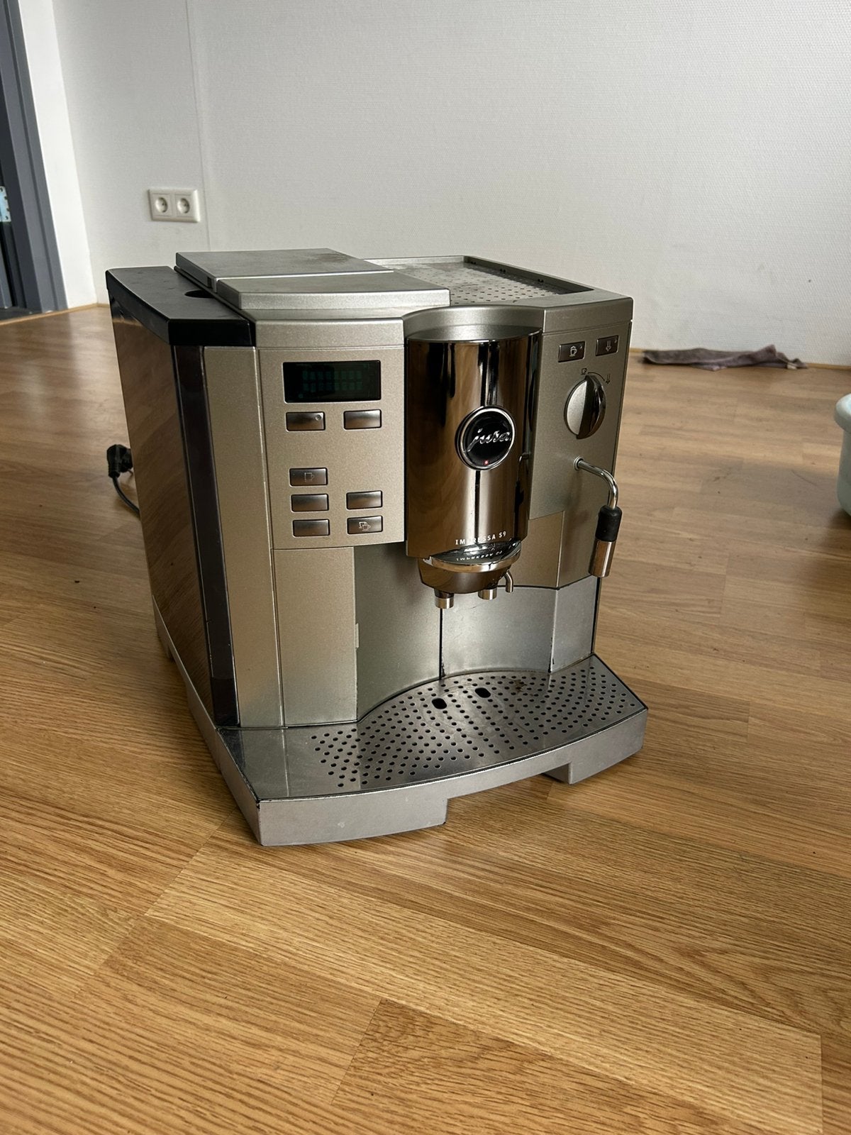 Jura impressa S9, 10 kopjes of meer, Ophalen, Refurbished, Koffiemachine