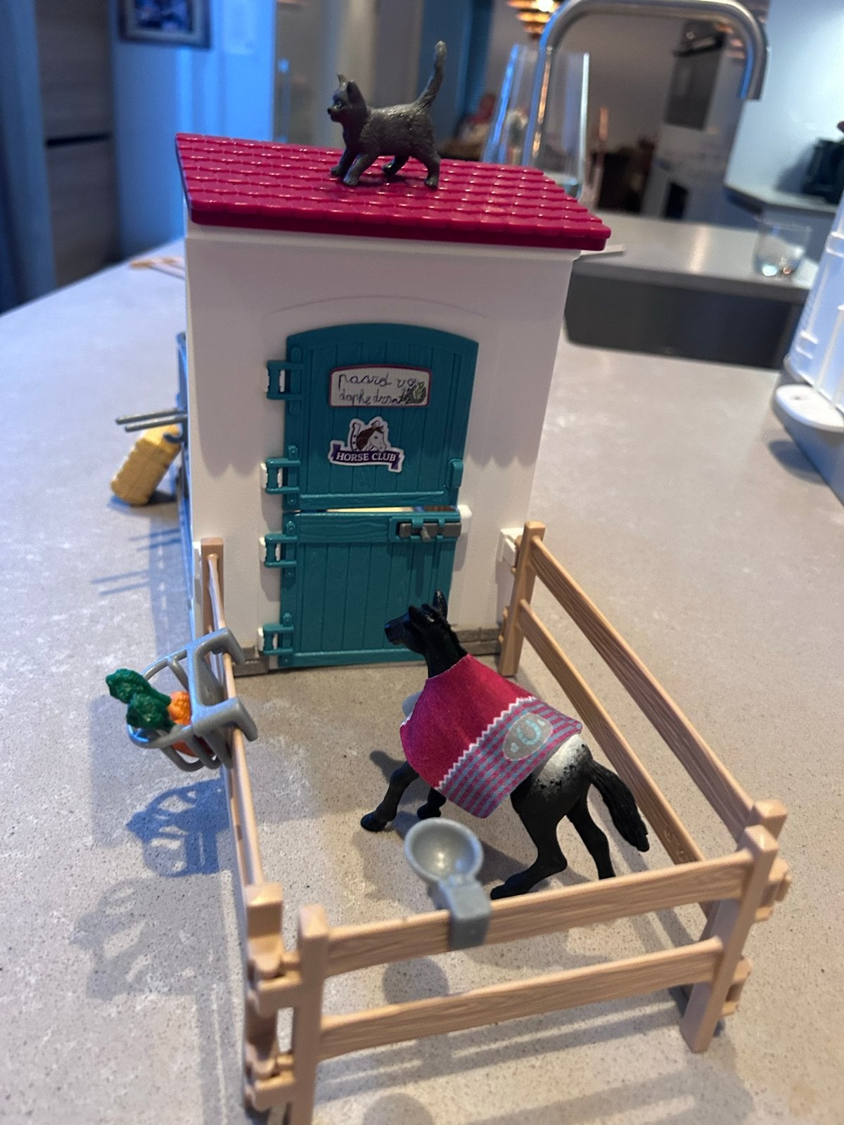 Schleich Horse Club Box met Arabische Volbloed, Ophalen, Zo goed als nieuw