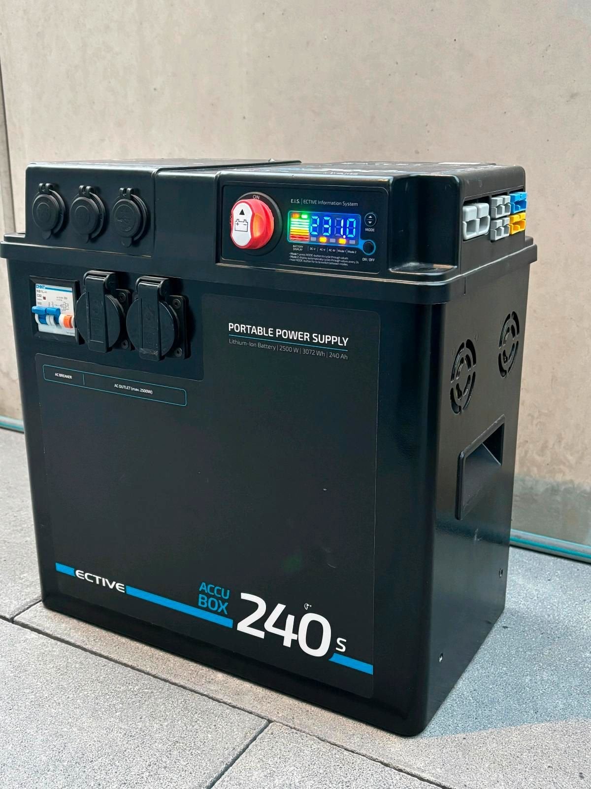 ECTIVE AccuBox 240s Powerstation 3000 Wh, Ophalen of Verzenden, Zo goed als nieuw