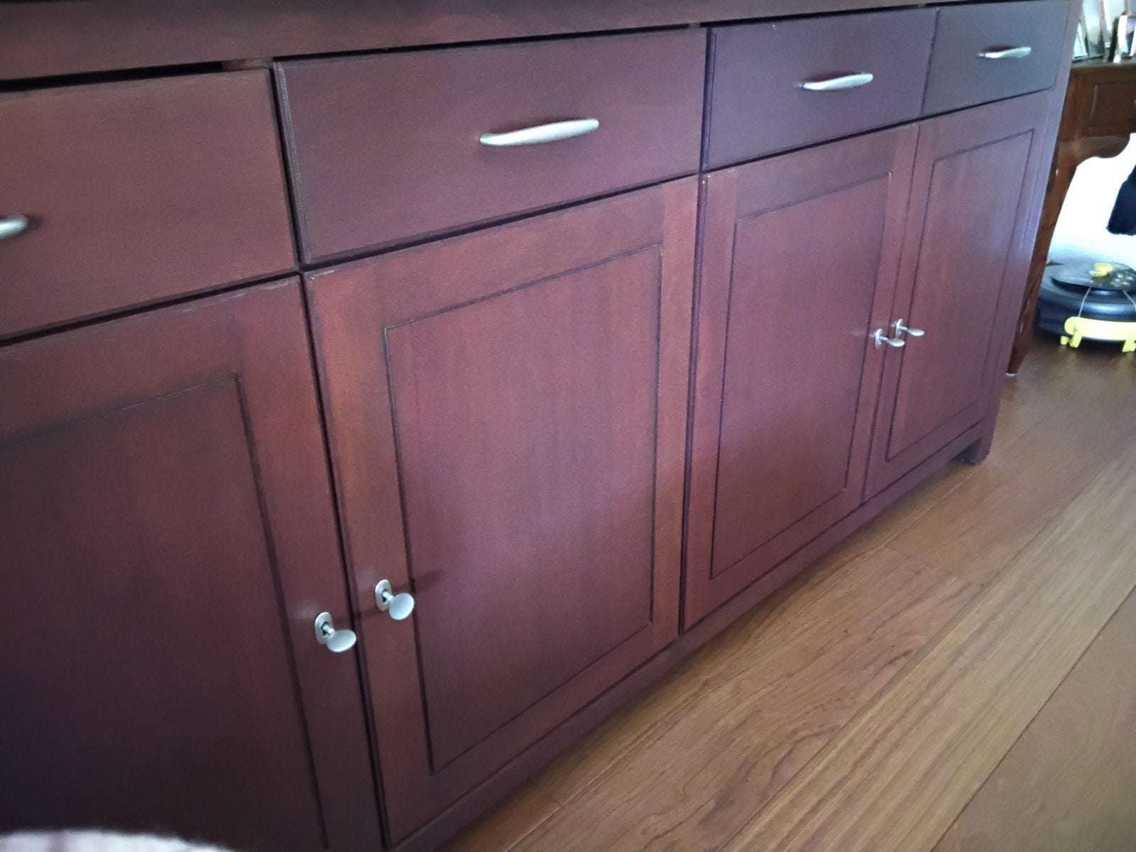 Dressoir, Ophalen of Verzenden, Zo goed als nieuw, 25 tot 50 cm, 200 cm of meer