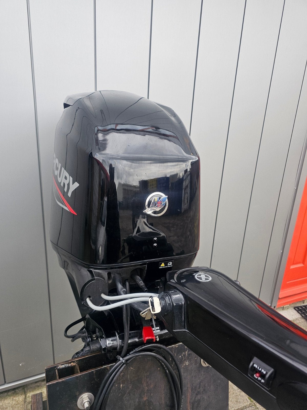 MERCURY 60PK  4TAKT EFI  LANGSTAART POWERTRIM NETTE STAAT, Watersport en Boten, Ophalen, Gebruikt, Benzine, 30 pk of meer