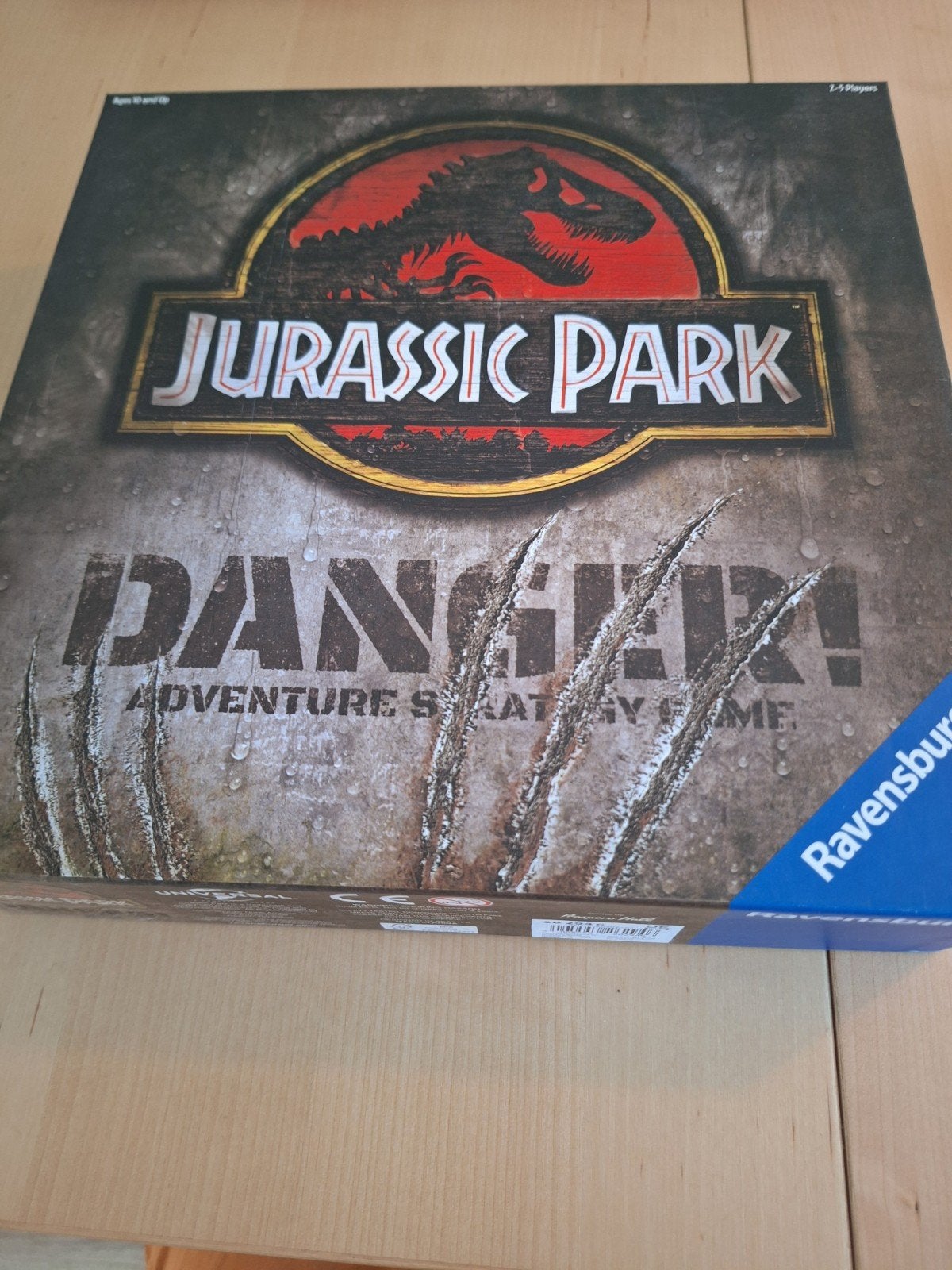 Jurassic Park Danger! Bordspel - Zo goed als nieuw, Drie of vier spelers, Ophalen of Verzenden, Zo goed als nieuw, Ravensburger