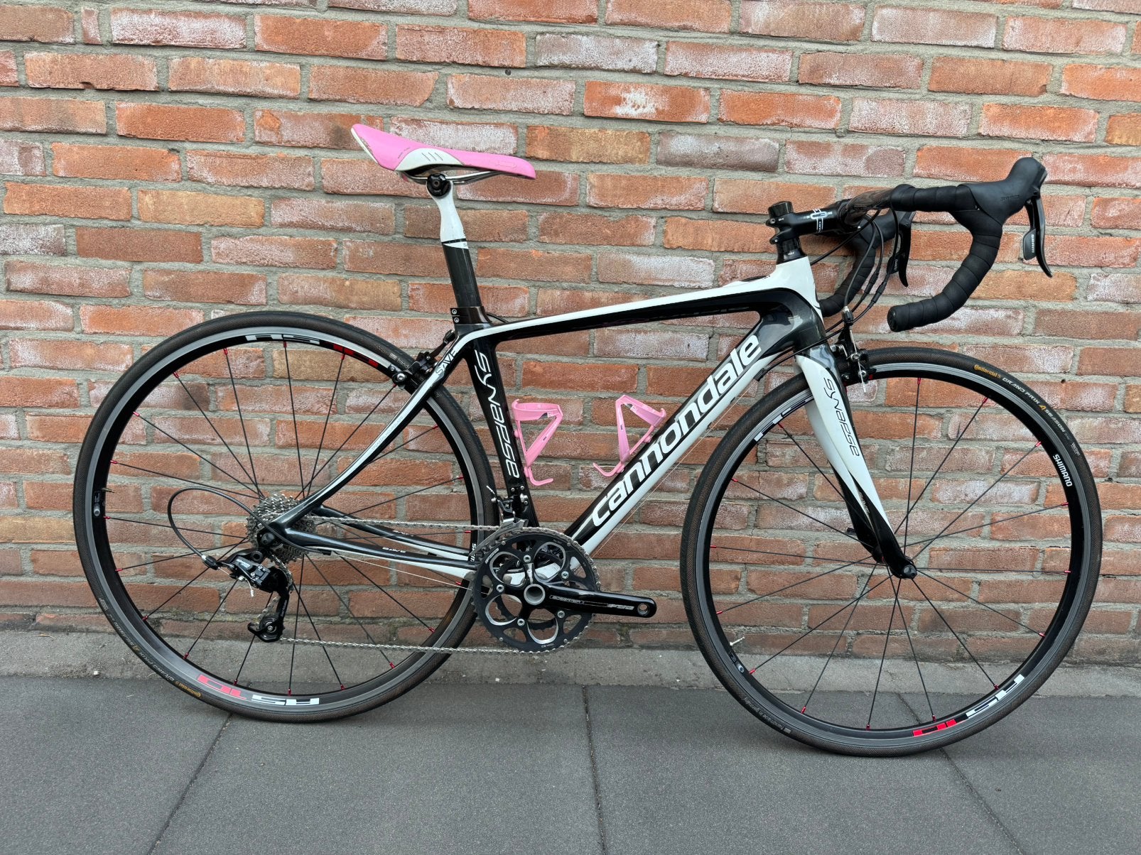 Cannondale Synapse carbon racefiets mt 51., Fietsen en Brommers, Fietsen | Racefietsen, Carbon, 49 tot 53 cm, Zo goed als nieuw