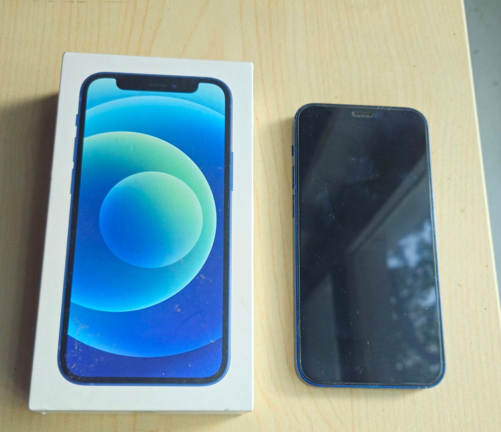 Iphone 12 mini blauw 128GB