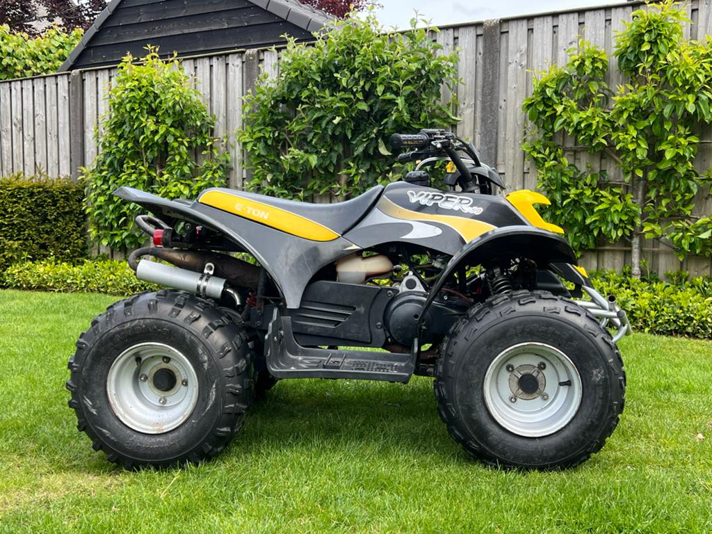 Eton Viper 90cc Quad, Fietsen en Brommers, Minibikes, Midibikes en Pitbikes, Gebruikt, Overige typen, Ophalen