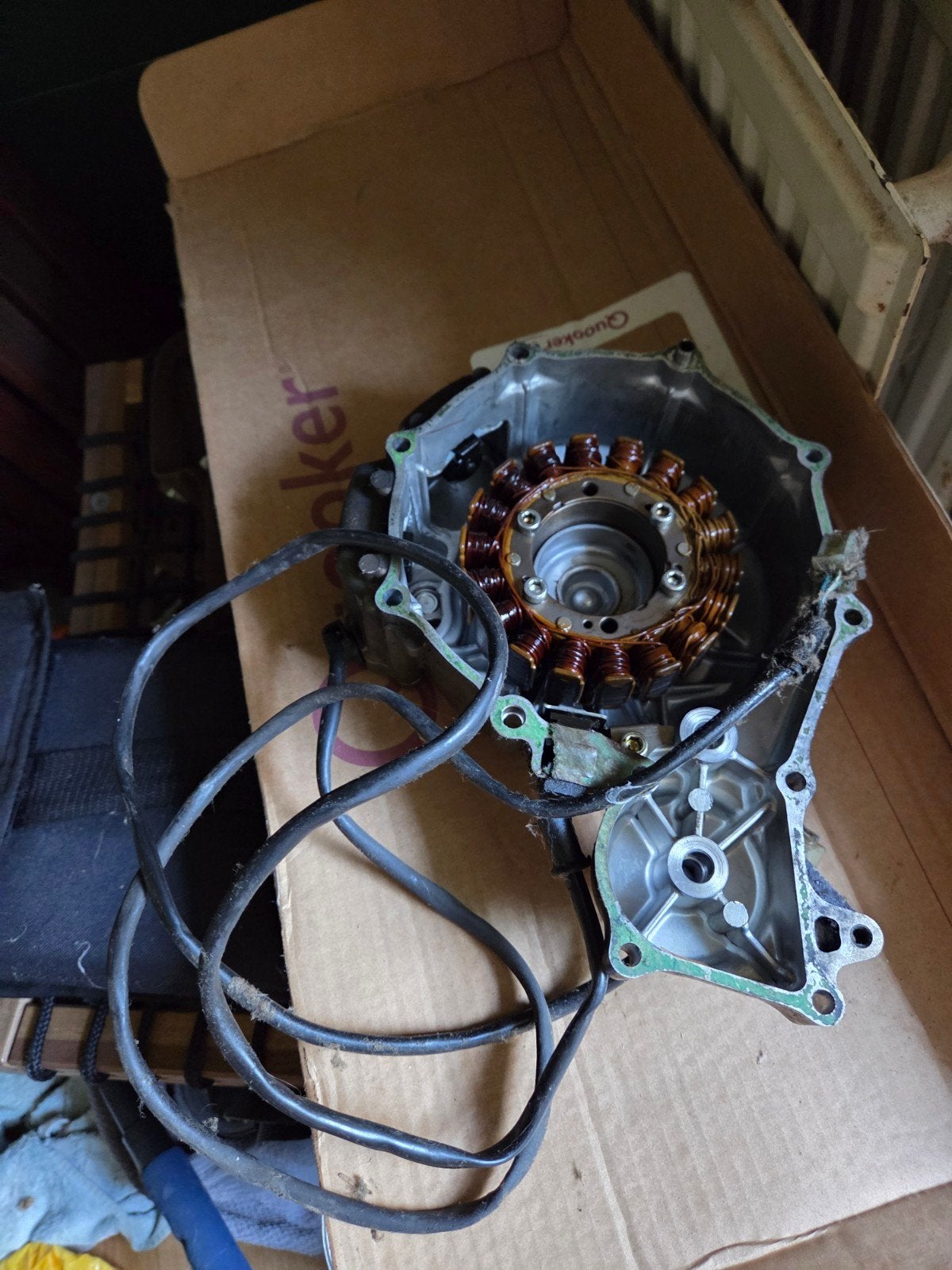 Honda XRV 750 Africa Twin Dynamo / Stator, Ophalen of Verzenden, Gebruikt