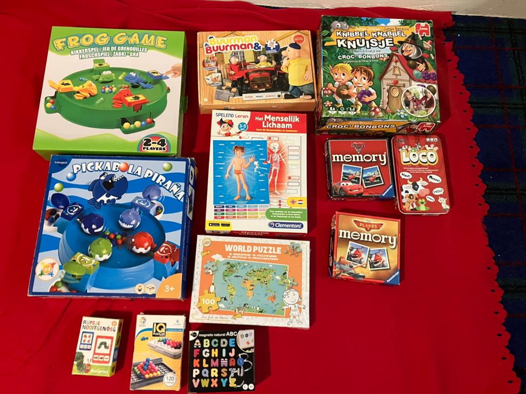 Diverse Spellenpakket voor Kinderen - Educatief & Plezier, Ophalen, Gebruikt, Jongen of Meisje