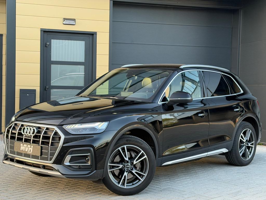 Audi Q5 40 TFSI Advanced edition'- B&O - Virtual - Automaat, 1730 kg, Euro 6, 4 cilinders, Zwart
