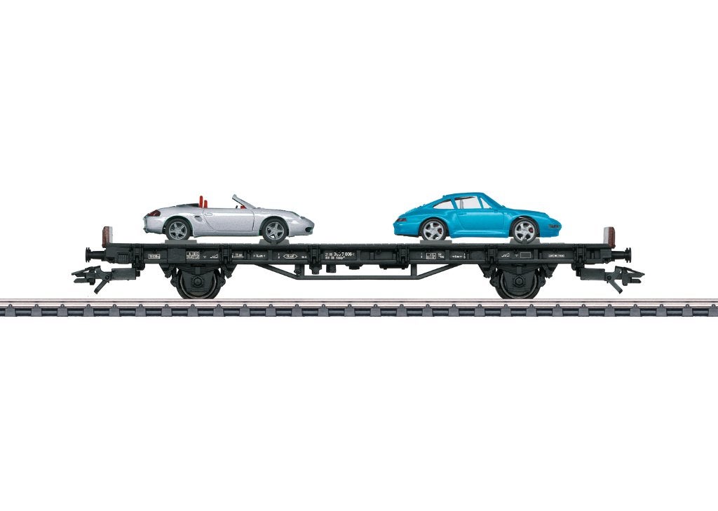 Marklin H0 45056 Autotransportwagen 70 jaar Porsche NIEUW, Wisselstroom, Ophalen of Verzenden, Märklin, Nieuw