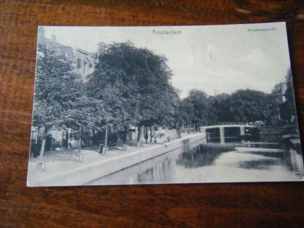L43 - Amsterdam - Brouwersgracht - 1905 - Mooi/Oud, Verzamelen, Ophalen of Verzenden, Voor 1920, Noord-Holland