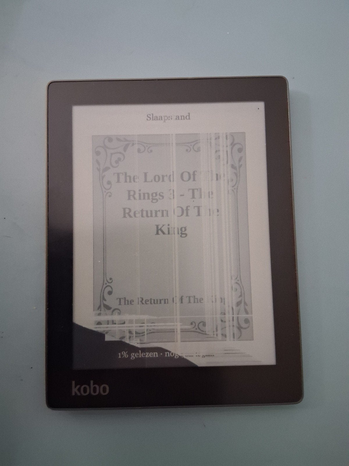 Kobo e-reader met kapot scherm, Ophalen of Verzenden, Niet werkend, Rakuten Kobo