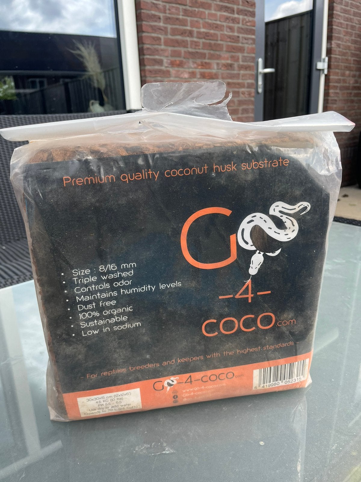 Coconut husk substrate, Dieren en Toebehoren, Slang, 0 tot 2 jaar