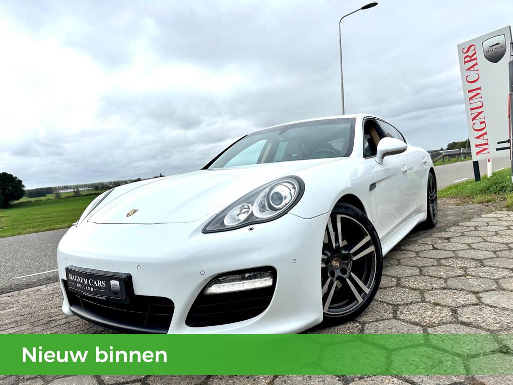 Porsche Panamera 3.0 D 5DRS| AUTOMAAT| LEDER| PANORAMADAK| X, Euro 5, Gebruikt, Beige, 241 €/maand