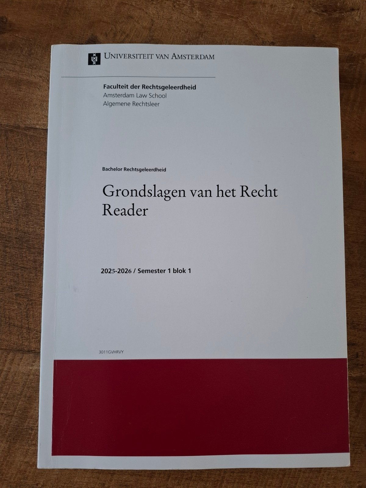 UvA Rechten Readers 2025-2026 (diverse vakken), Boeken, Studieboeken en Cursussen, Universiteit van Amsterdam, Ophalen of Verzenden