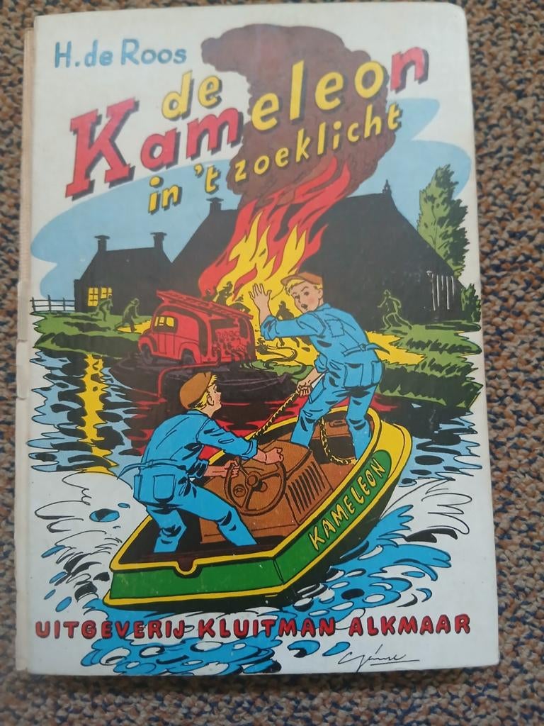 De kameleon in het zoeklicht, Ophalen of Verzenden, Zo goed als nieuw