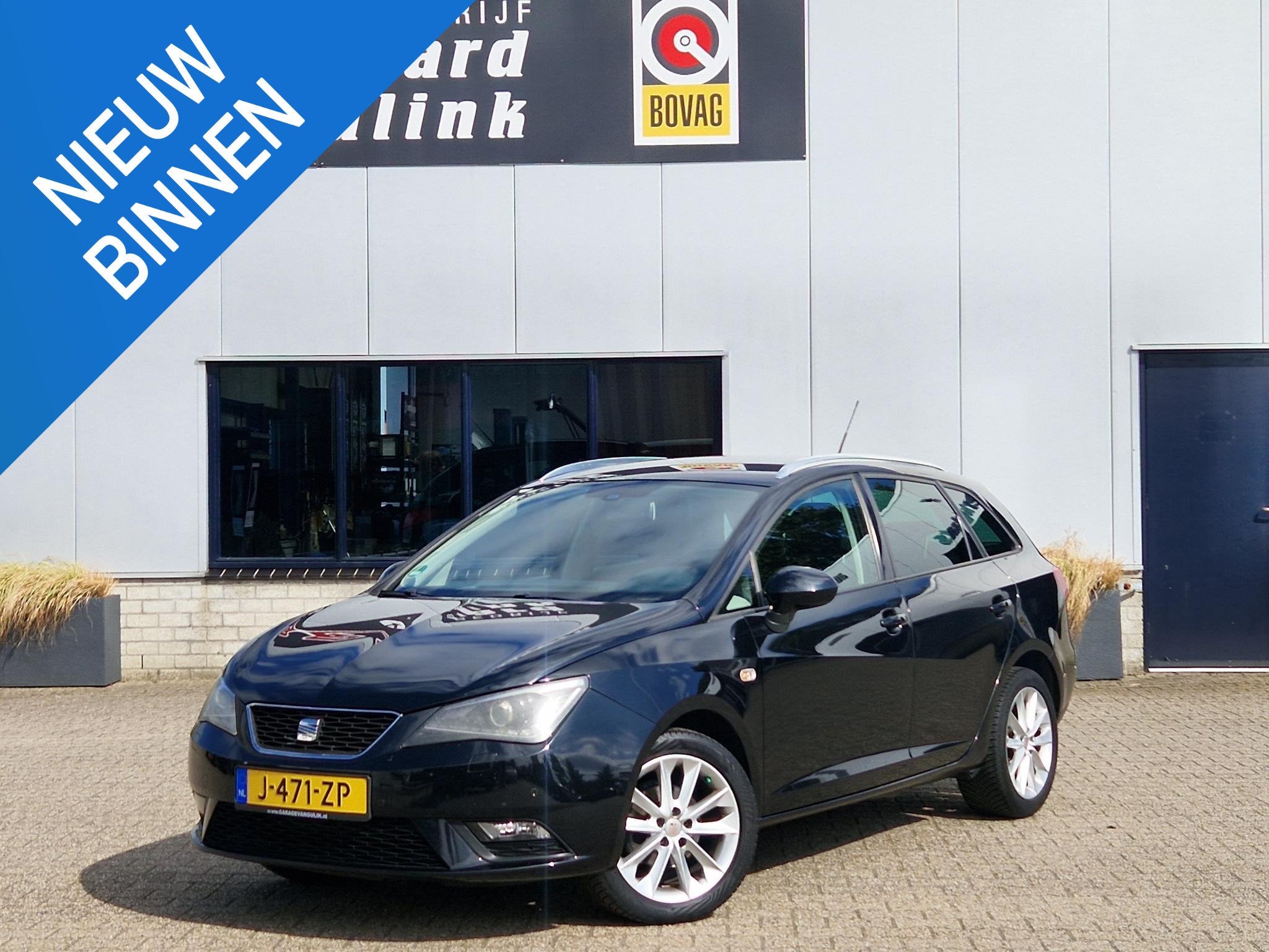 SEAT Ibiza ST 1.2 TSI FR AUTOMAAT NAV CRUISE TREKHAAK, Auto's, Euro 5, Gebruikt, Automatische klimaatregeling, Leder