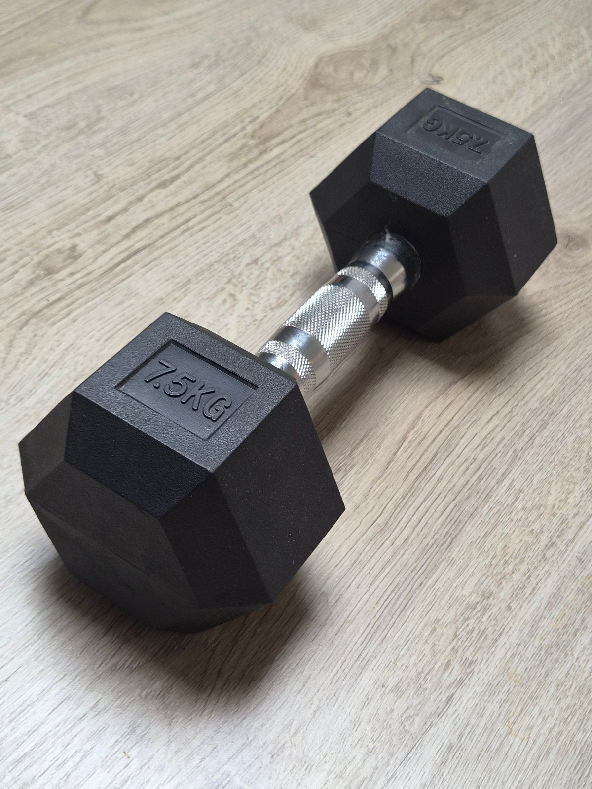 Dumbbell 7,5 kg, Sport en Fitness, Ophalen, Zo goed als nieuw, Dumbbell
