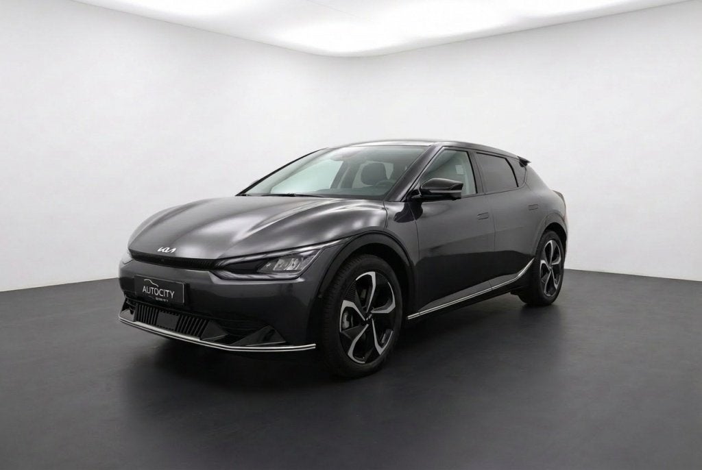 Kia Ev6 Plus Advanced 77.4 kWh Pano l Leder l Stoelverwarmin, Automaat, 0 cilinders, Gebruikt, Zwart