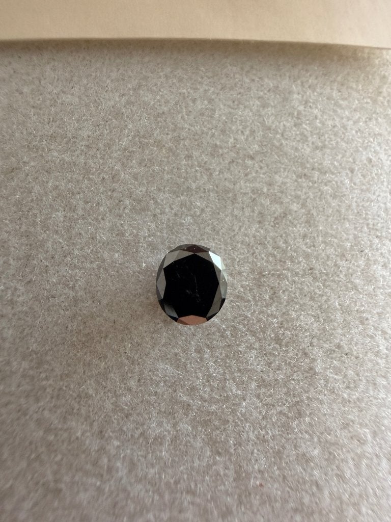 Geslepen Zwarte Diamant -- 0,355 Karaat, Sieraden, Tassen en Uiterlijk, Edelstenen, Ophalen of Verzenden, Zo goed als nieuw