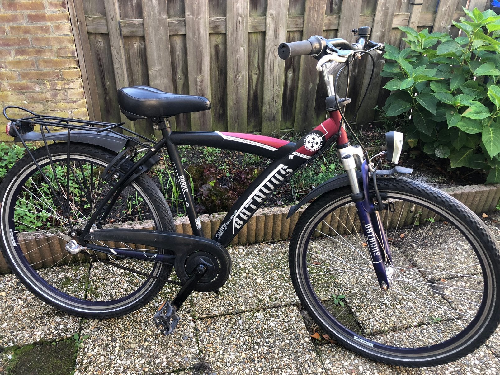 Batavus snake 26 inch, Ophalen, Gebruikt, 26 inch of meer, Versnellingen