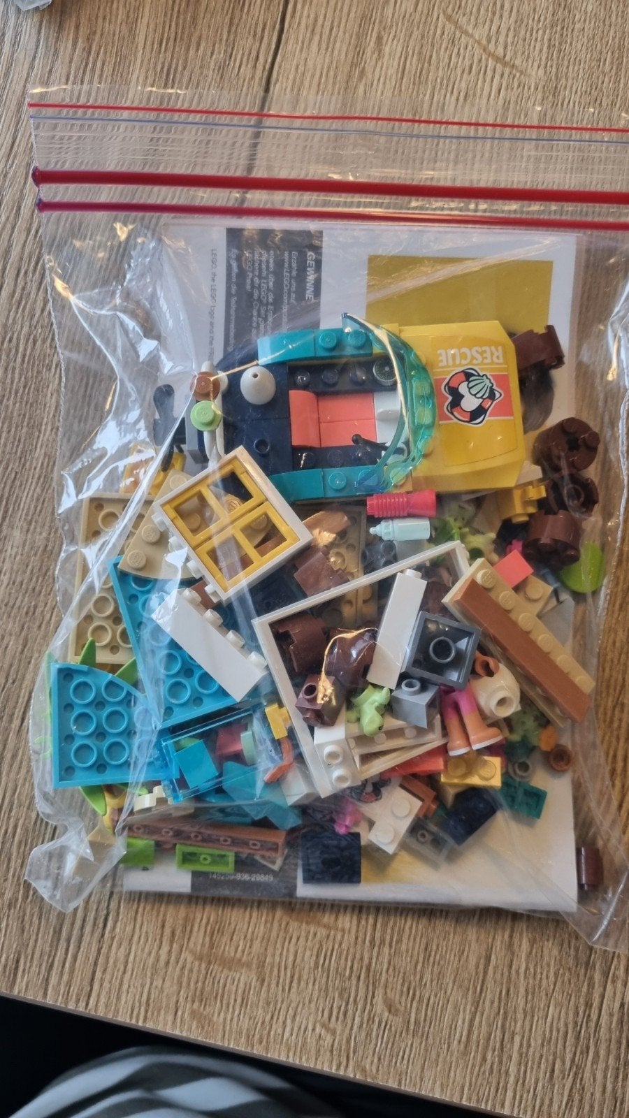lego friends turtle rescue, Ophalen of Verzenden, Zo goed als nieuw, Lego